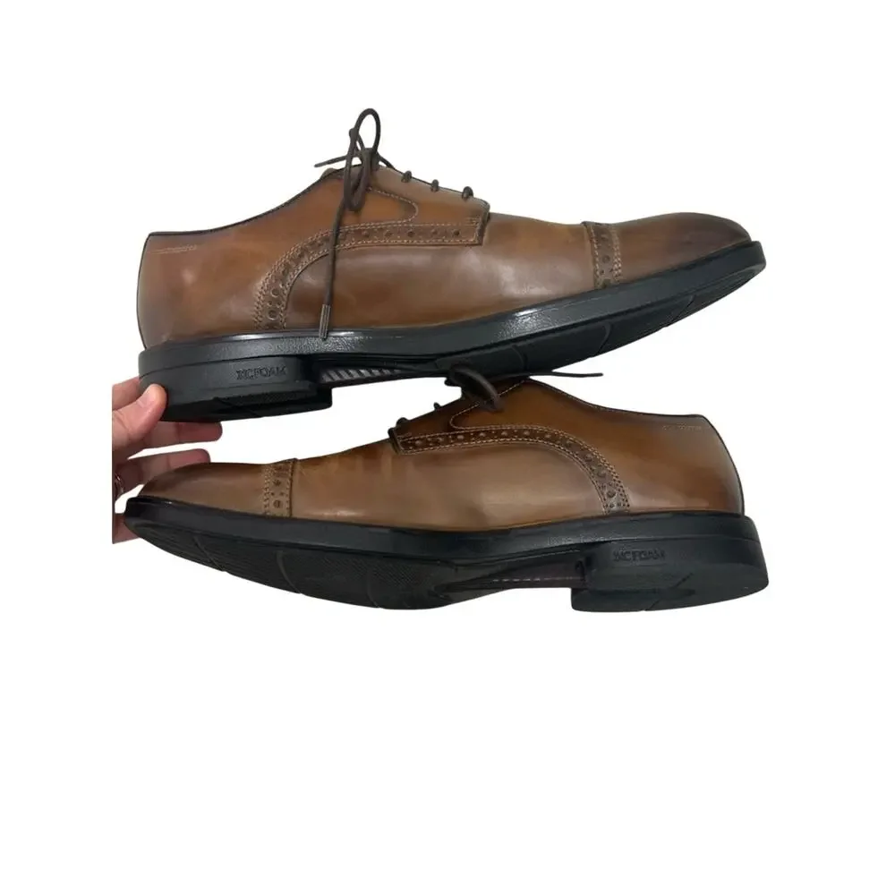 Johnston & Murphy Men's Ronan Plain Toe Dress Shoes Size 10.5M